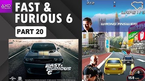 Shaw finally shows up, hobbs tries to catch him, Chapter 4 | Fast & Furious 6 | Java games (Part 20)