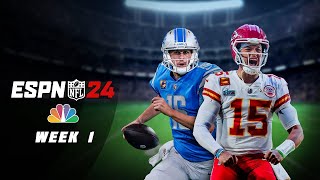 NFL 2k24 | Detroit Lions at Kansas City Chiefs | NFL 2k5 Resurrected | PCSX2 | Week 1 |