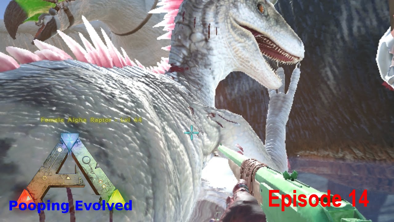 ARK Survival Evolved -Pooping Evolved- Ep14 Mamoth Drama