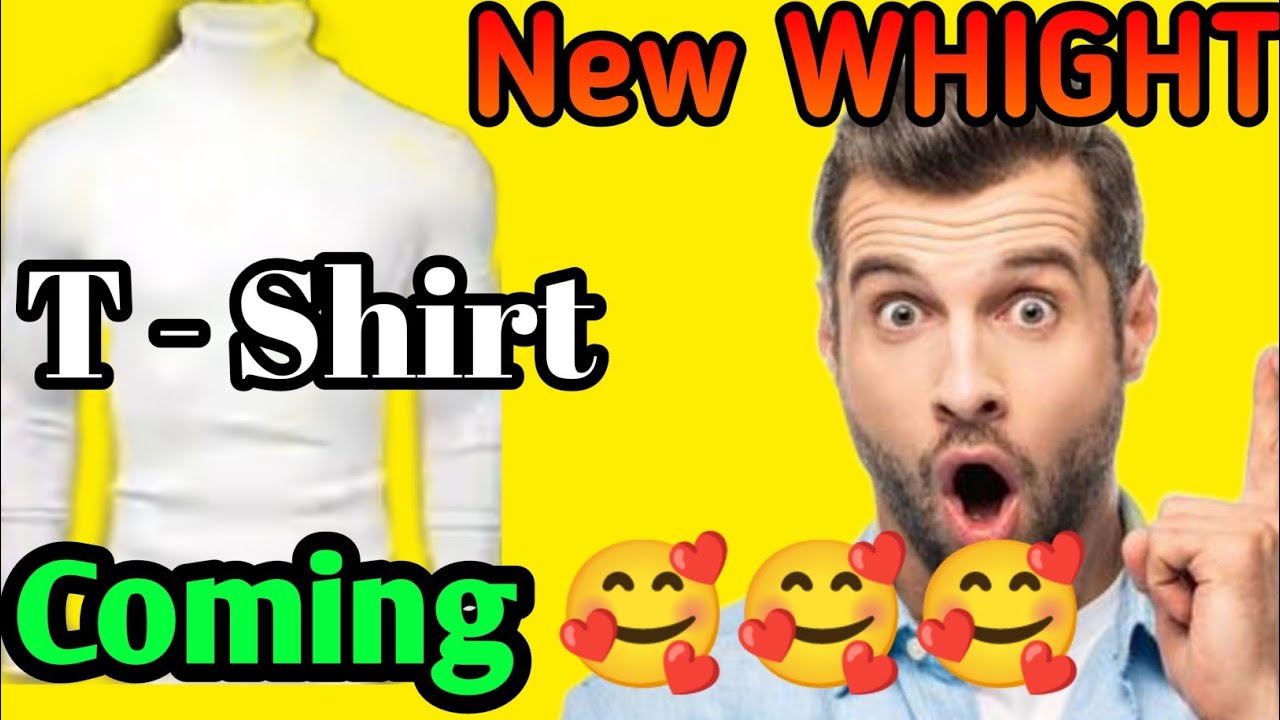 WHIGHT T - SHIRT IS COMING IN FREE FIRE | NEW TSHIRT IS COMING 💯 ...