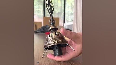 Turkish Lamps Bulb Socket Socket Replacement and Fixing the Socket Cable Contact Problem