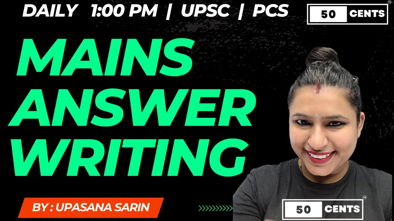 UPSC Mains Answer Writing Practice | 05 August 2023 | Don't Miss It ...