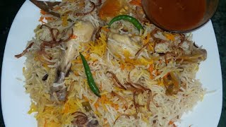 Muradabadi Chicken Biryani Pulao Recipe /Quick and Easy Recipe /Restaurant Style/मुरादाबादी बिरयानी