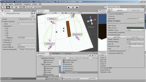 Camera Waypoints Manager - Our Bezier Curves Story - Unity3d