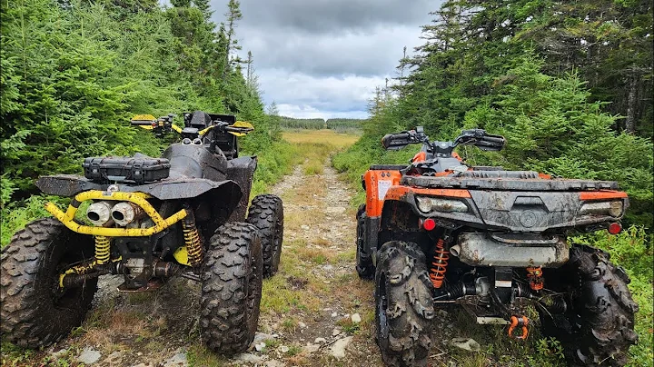 Trail Tires in Deep Mud?! Can-Am Renegade 1000R vs CFmoto CForce 1000! 🔥