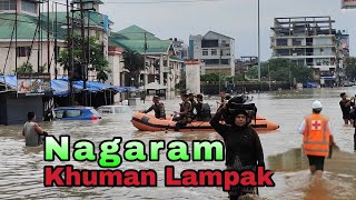 Flood Nagaram,Khuman lampak Area,Uripok.