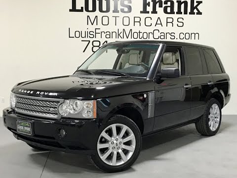 2009 Land Rover Range Rover HSE LUXURY Walkaround Presentation at Louis Frank Motorcars, LLC