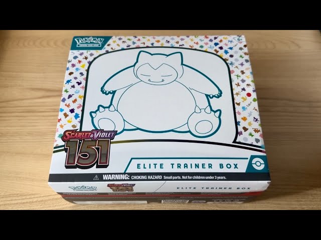 Unboxing the New Snorlax Pokemon 151 Box Set!!!! follow for more I wor