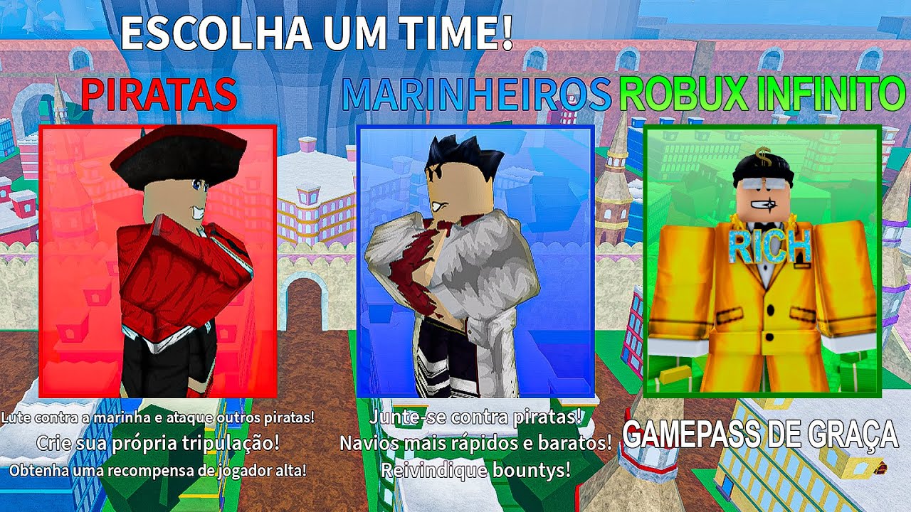 ATIVEI O NOVO MODO ROBUX INFINITO NO BLOX FRUITS! - ROBLOX 