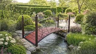 Roman Garden Bridge - Timeless Elegance Inspired by Classical Garden Design