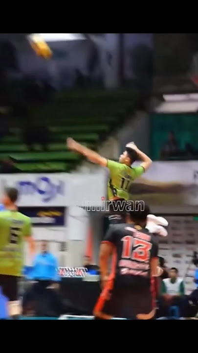 Dimas Saputra terbang tanpa sayap #volleyball #dimassaputra #proliga