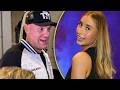 AWKWARD! Tyson Fury BUMPS into Lily Phillips: 'FIGHT TOMMY FURY!!'
