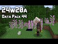 News in data pack version 44 24w20a