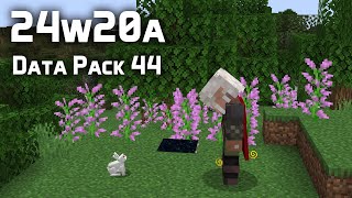 News in Data Pack Version 44 (24w20a)