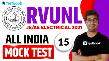 RVUNL JE/AE Electrical 2021 | Most Important Questions | Mock Test 15 | Mohit Sir