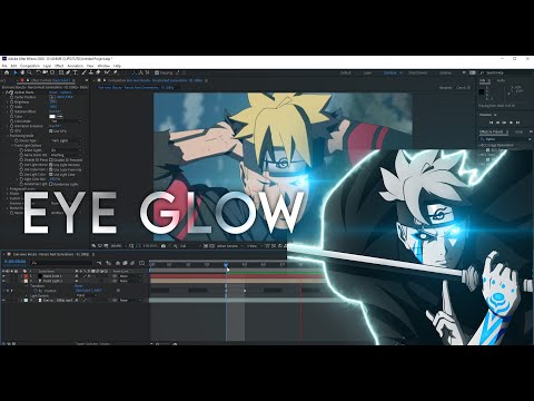 Eye Glow Like Xenoz - (After Effects Tutorial)