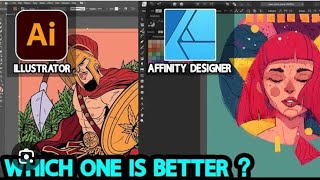Adobe Illustrator vs Affinity Designer — which one has better Image Trace 🎨