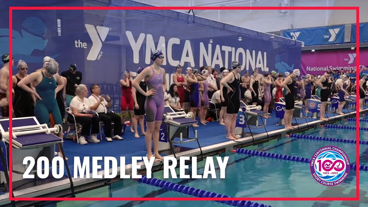 Women's 200 Medley Relay A Final 2023 YMCA National Swimming