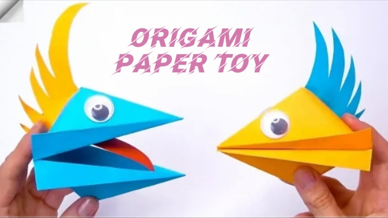 Moving paper TOYS Paper crafts for kids | Paper Crafts for School - YouTube