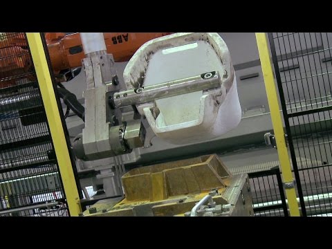 ABB Robotics - Aluminum foundry applications in Italy