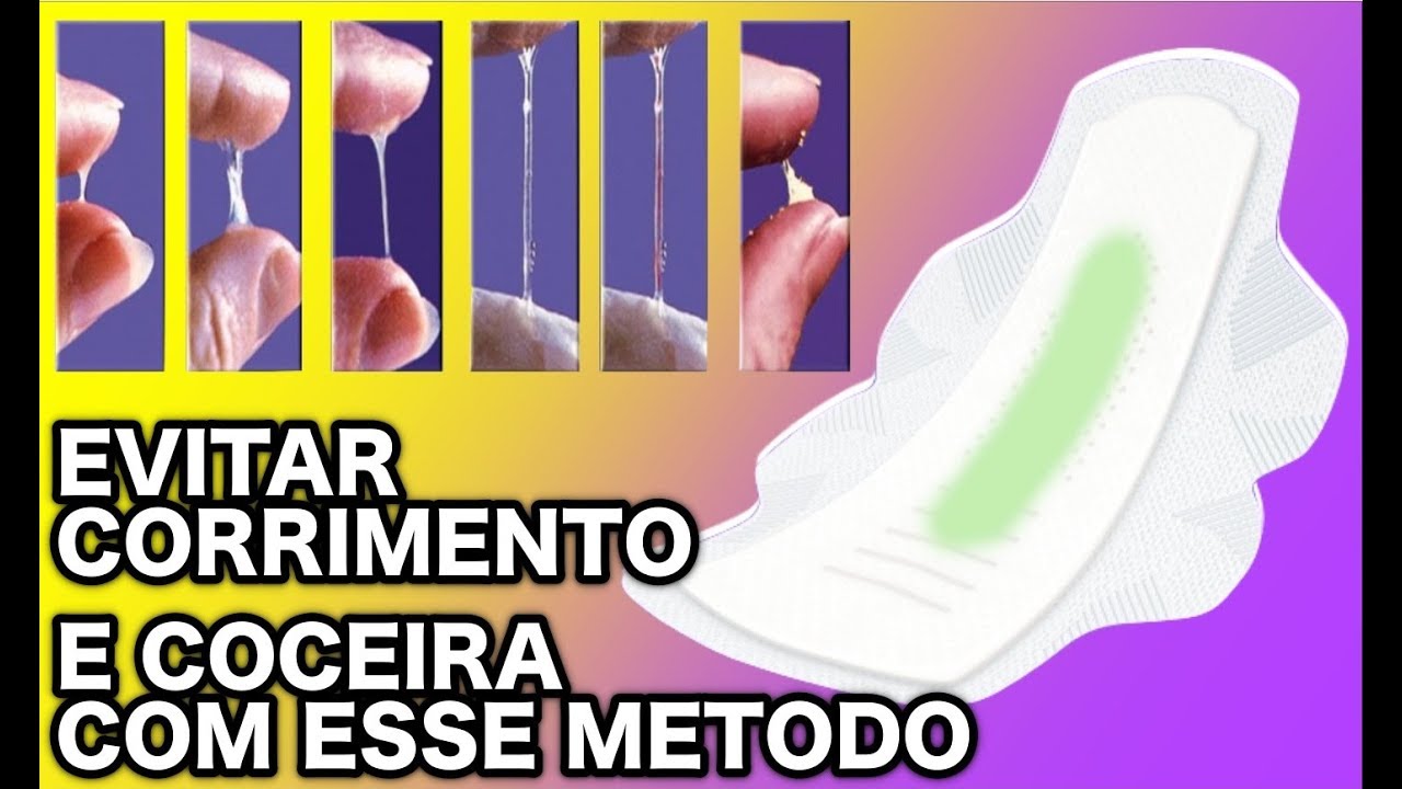 COMO EVITAR CORRIMENTO E COCEIRA COM ESSE METODO - YouTube