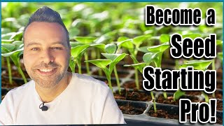 How to Grow Vegetables from Seed // Seed Starting Series Day 1 of 4