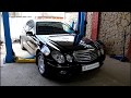 Замена передних тормозных дисков и колодок  Mercedes Benz E Class W211 2,2 Мерседес Бенц 2008 года