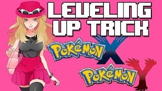 Pokemon X/Y - Level Up Trick (Quick Ball method) Leveling up fast with Dj CUTMAN