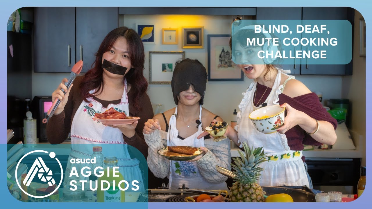 Aggie Studios — кулинарный челлендж для слепых, глухих и немых