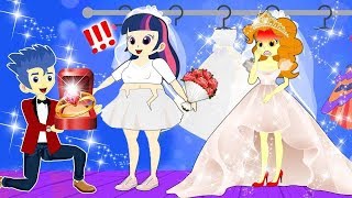 दो लालची बुढ़िया - Hindi Kahaniya - Equestria Girls Princess - Fairy Tales in Hindi #6