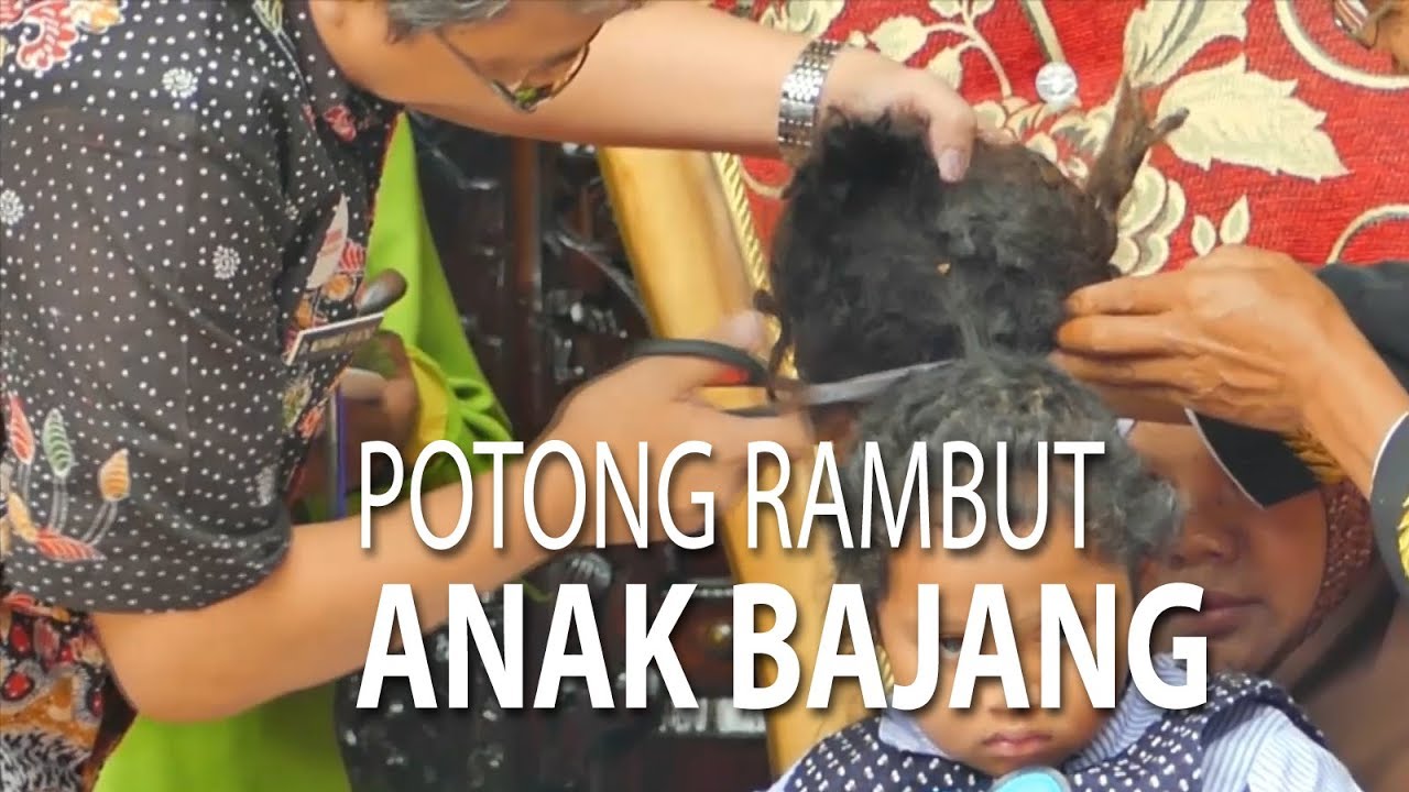 NET JATENG POTONG  RAMBUT  ANAK  BAJANG YouTube