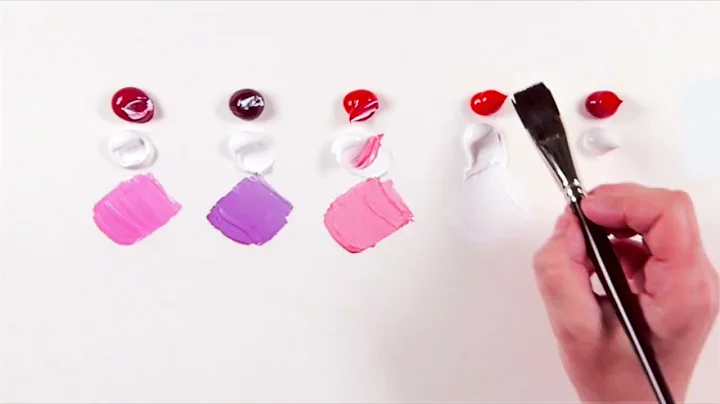 Mixing Acrylic pinks | Winsor & Newton Masterclass