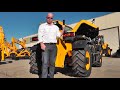 Examen du chariot tlescopique jcb 52758 loadall  commerceusinequipement