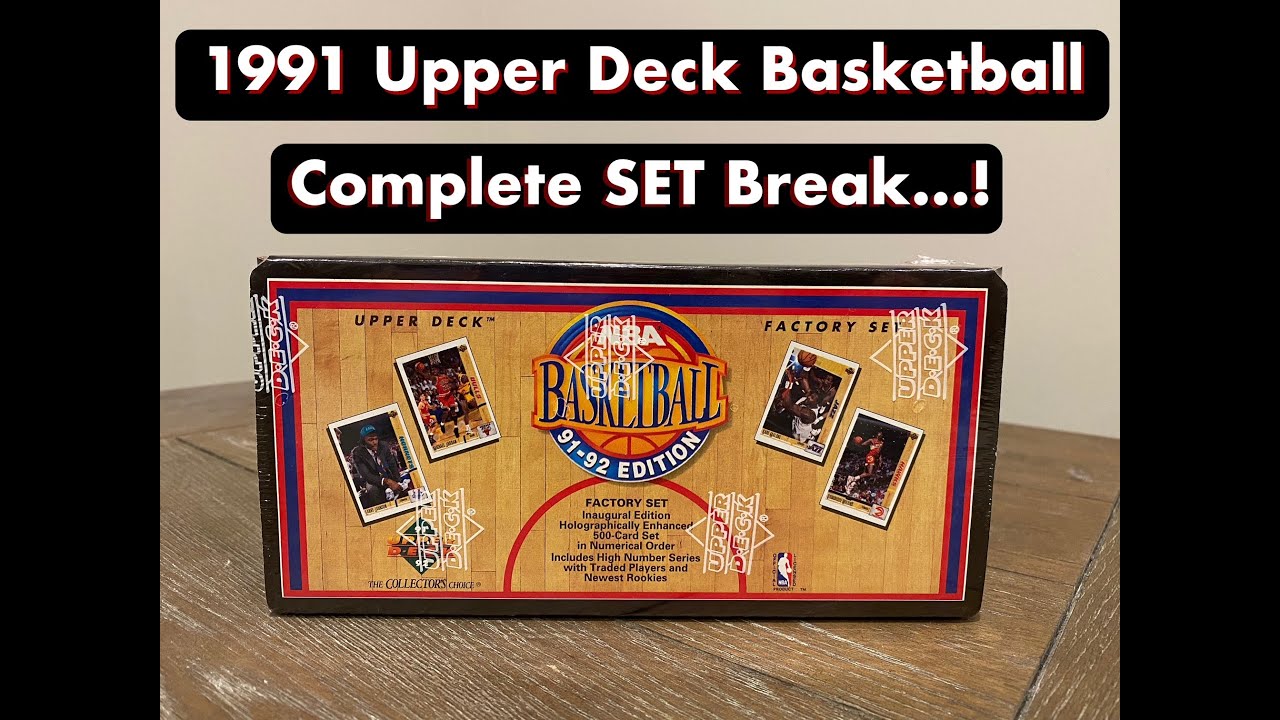 1991-1992 NBA Upper Deck Basketball Cards | Complete Your Set | You Pick!