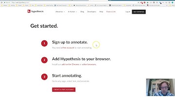 Primary Source Annotation with Hypothes.is