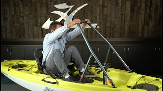 Hobie Mirage Passport 12 | How to install H-Bar Standing Support