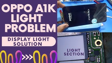 Oppo A1k Light Solution // Oppo Display Light Solution