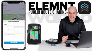 Wahoo ELEMNT Cycling GPS Public Route Sharing: Details // How-To