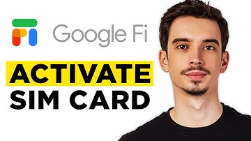 How To Activate Google Fi Sim Card (2025) - Step by Step Guide!