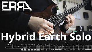 【ERRA】Hybrid Earth (Guitar Solo) 2023【Guitar Cover】＋Screen Tabs