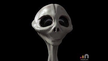 Speed Sculpt in VR - Alien Bust - Oculus Medium