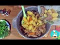 Как приготовить жаркое (мясо с картошкой) - рецепт жаренной картошки (жаркого) по-домашнему 🍴