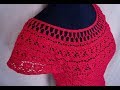 Топ, блуза и платье летнее крючком, часть 1. Top, blouse and summer crochet dress, part 1.