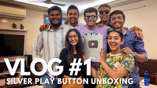 Vlog 1 | Silver Play Button #unboxing | Yash Lalwani | @MicroStrategy158 #vlog #silverplaybutton