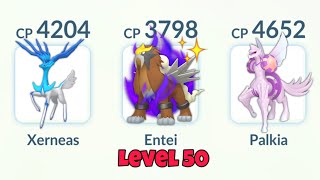 LeveL 50 SHADOW SHINY ENTEI is INSANE! (Pokemon GO)