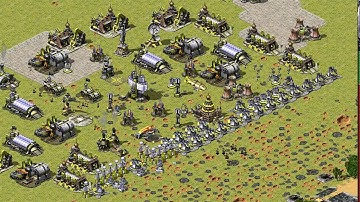 Red Alert 2 | 7 vs 1 | brutal AI | new map world --  you are victorious