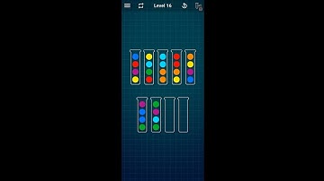 Ball Sort Puzzle | Level 16 - 20🔥 #ball #puzzle #gaming #gameplay #viral #viralvideo