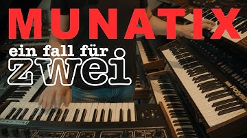 Ein Fall für zwei intro - Klaus Doldinger (cover by Munatix), On Solina String Synthesizer & Pro One