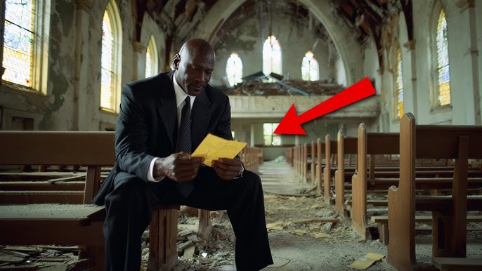 Jordan takes shelter in an empty church— as he leaves, he finds a letter in  his pocket with his name