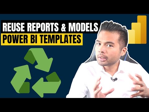 Re-use and Collaborate EASIER using Power BI Templates (PBIT) // Beginners Guide to Power BI in 2021